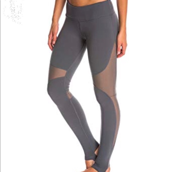 ALO Yoga Pants - ALO Yoga Coast High Waist Stirrup Leggings Gray XS